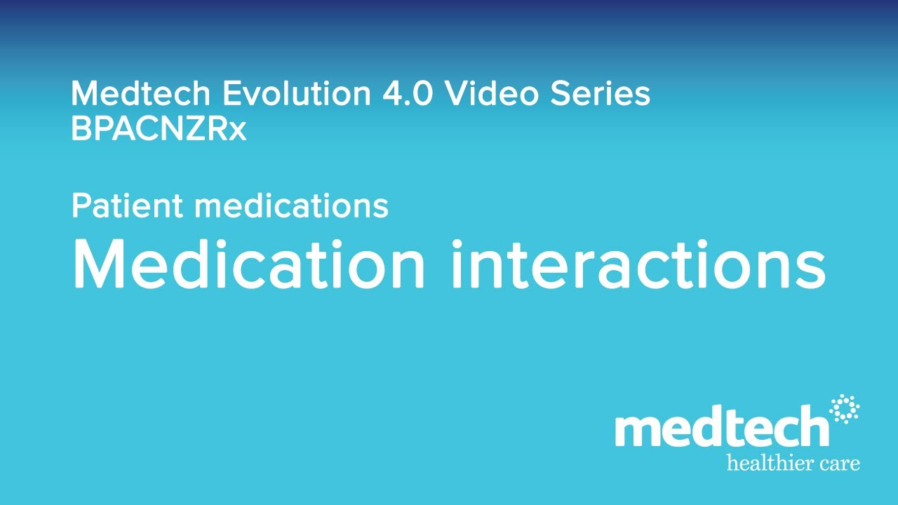 BPACNZRx Medication Interactions