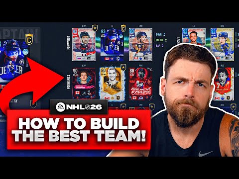 HOW TO BUILD THE BEST TEAM FOR FREE IN NHL 26 HOCKEY ULTIMATE TEAM!
