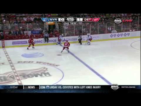 Pavel Datsyuk against New York Rangers 26/10/2013 Full Shifts
