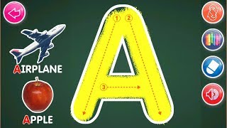 Educational and Super Fun ABC 123 Writing Coloring Book Game for kids and Toddlers by PIGGYBUNNY