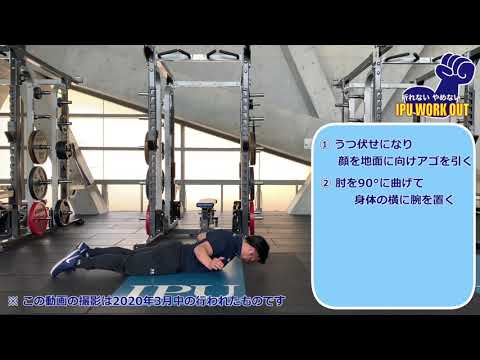 体育学科 IPU Workout コブラ