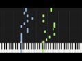 Bach - Minuet in G Major, BWV Anh. 116 (Piano Tutorial) [Synthesia]