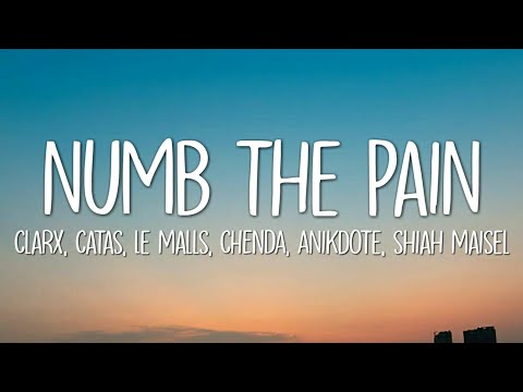 Clarx, Catas, Le Malls, CHENDA, Anikdote - Numb The Pain (Lyrics) ft. Shiah Maisel