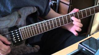 Gary Moore &quot;Falling In Love With You&quot; Guitar Solo Cover
