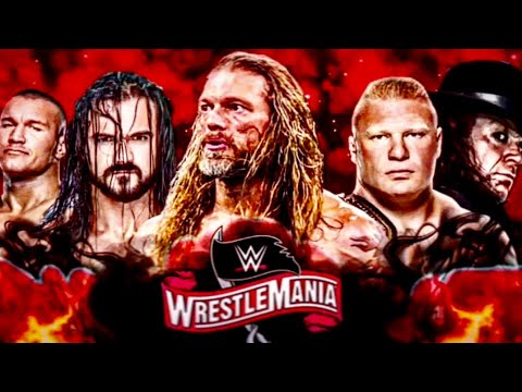 WWE Wrestlemania 36 Official Theme Song " Blinding Lights " By The Weeknd