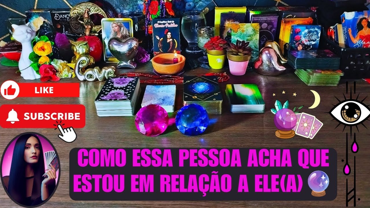 💕🌟 SURPREENDENTE , ESSA PESSOA ACHA QUE VOCÊ ESTÁ ASSIM POR ELE(A)😍💭🤯 #tarot #amor