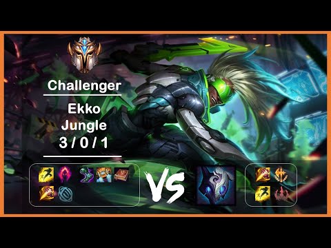 KR Challenger Replays Jungle Ekko vs Kindred Ep.3532