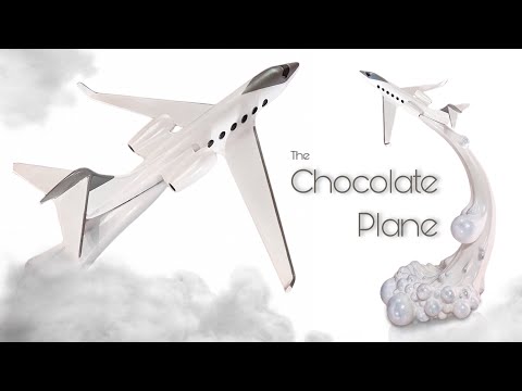 Crafting a Luxury Chocolate Airplane