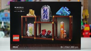 LEGO Ideas - Sbírka minerálů