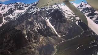 Through the mountains - flight to Khorog