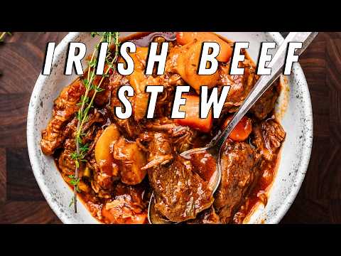 Irish Beef Stew - Easy Comforting One Pot Recipe