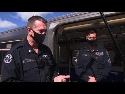 Port Authority Police train for active shooter on PATH trains and buses