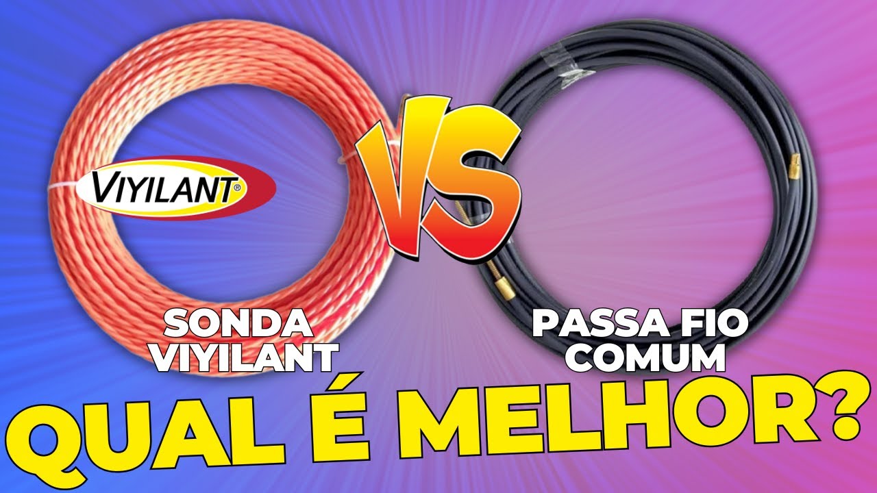 SONDA PASSA FIO HELICOIDAL VIYILANT O PASSA FIO PROFISSIONAL - TESTAMOS!