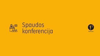 ŠIAULIŲ MIESTO SAVIVALDYBĖ - SPAUDOS KONFERENCIJA 2026-09-14