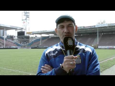 Felice Mazzu avant Standard   R Charleroi S C  #PO1