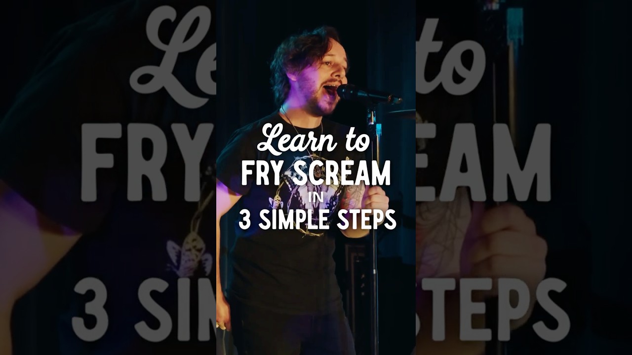 🤘 How to Fry Scream: Vocal Coach Teaches Screaming with Prog Rock Band Tzarina #fryscream #singer