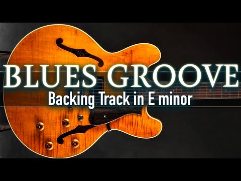 Summer Blues Groove Backing Track in E minor | SZBT 1097