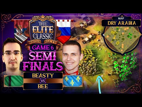 The Elite Classic: Beasty vs 3D!Bee G6, Semifinals Bo7 | Age Of Empires 4
