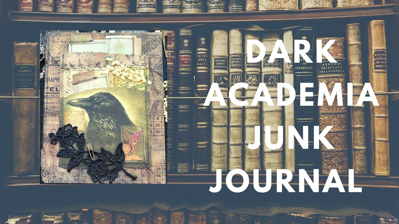Dark Academia Junk Journal | Grimoire for Kim