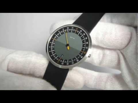 【24時間時計・ドイツ製】Botta Design｜UNO24｜ブラック