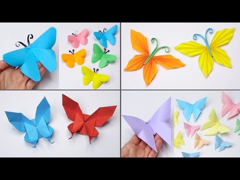 Cute paper butterfly Moving paper toys