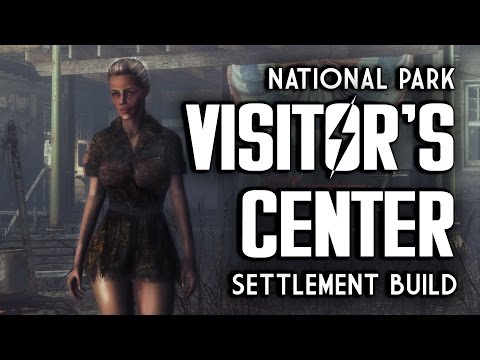 Visitor's Center Far Harbor "Lived-In" Settlement Build - Fallout 4