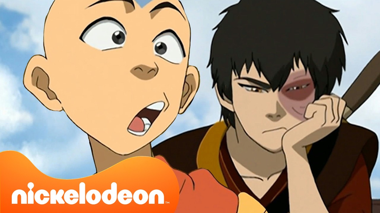 آنغ وزوكو عالقان معًا لمدة 30 دقيقة! 🔥💨 | آفاتار: أسطورة آنج | أفاتار | Nickelodeon Ar