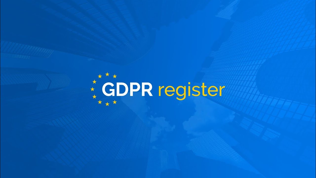 GDPR Register Introduction