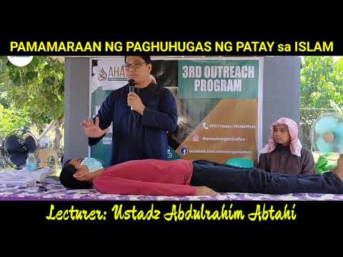 How to perform janaza? paghuhugas Ng patay #fiqh #janaza #paanomaghugasngpatay