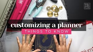 Customizing Your Discbound Planner :: Things to Know