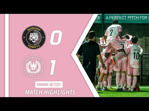 Highlights | Worksop Town 0-1 Curzon Ashton | Enterprise National League North