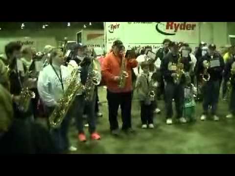 Broomall string band warm up