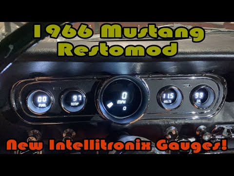 Intellitronix Digital Gauges Installation Guide - 1966 Mustang