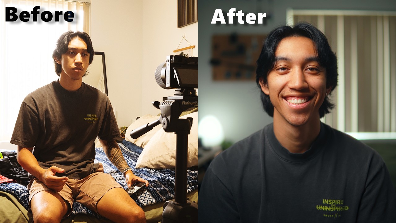 How to TRANSFORM Your Bedroom into a YouTube Studio