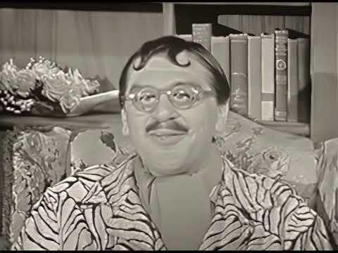 Clip: THE ERNIE KOVACS SHOW - Percy Dovetonsils, Ernie's queer-coded poet character - 7/2/1956