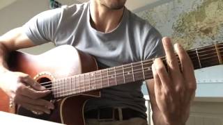 Isleym - avec le temps - tuto guitare cover