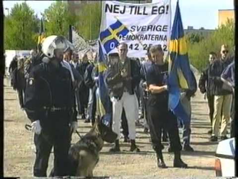 Peter Jihde hotas av sverigedemokrater och attackeras av polishund