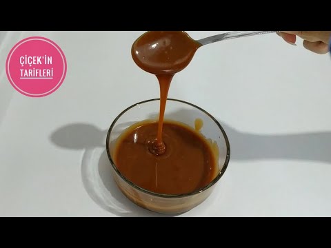 KARAMEL SOS NASIL YAPILIR BÜTÜN PÜF NOKTALARIYLA - Karamel Tarifi - Çiçekintarifleri