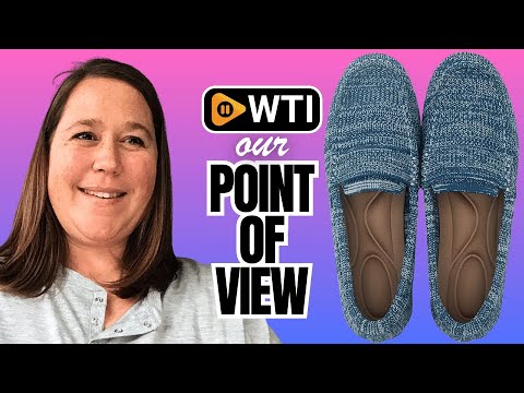 Women's Lightweight Knitted Loafers Casual Flat Shoes Comfortable Boat Shoes Flat Bottomed Breathable Shoes 7.5 Cowboy Blue - WTI product video review