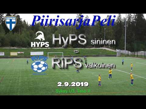 Piirisarja P10 HyPS Sininen vs RiPS Valkoinen 2.9.2019