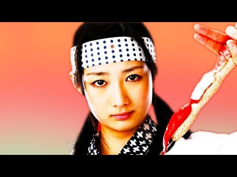 Sushi eats people - Weird Japanese Movie - Dead Sushi