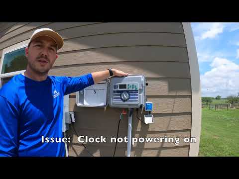 Hunter Irrigation Clock No Power or How to Fix Hunter Irrigation Clock Troubleshoot Irrigation Clock