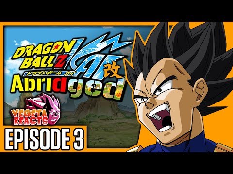 Vegeta Reacts To DragonBall Z KAI Abridged Parody: Episode 3 - TeamFourStar (TFS)