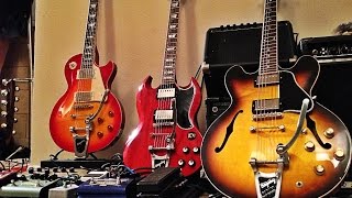 Video thumbnail for Gibson SG Classic with Bigsby B3 & Towner Down Tension Bar by Nick in the States