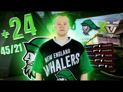CS:GO POV DEMO | New England Whalers (PwnAlone) | 45 - 21 | TRAIN |ESEA MDL Season 35 | (04/11/2020)