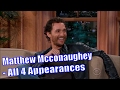 Matthew Mcconaughey Is One Of A Kind - 4/4 Appearances In Chron. Order [HD]