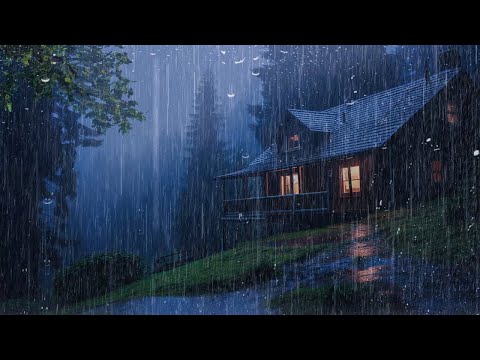Pioggia Rilassante per Sonno Profondo e Rilassati in 3 minuti - Pioggia per Dormire e Rilassarsi