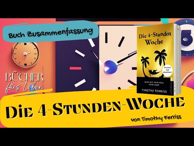 Vídeo relacionado con Die 4-Stunden-Woche: Mehr Zeit, mehr Geld, mehr Leben | Der Welt-Besteller für eine geniale Work-Life-Balance, ortsunabhängiges Arbeiten und ein fantastisches Leben