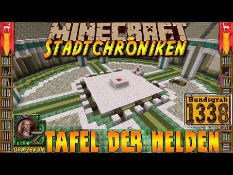 Minecraft #1338 -Stadtchroniken- Tafel der Helden [HD+Deutsch]