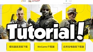 How To Play CHINESE COD MOBILE on PC! (COD Mobile PC Tutorial)